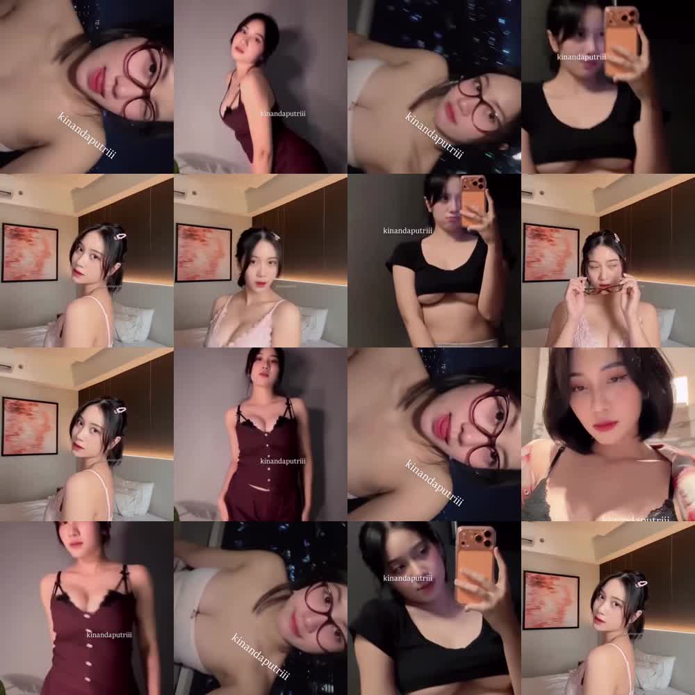 Selebgram Kinanda Putri Joget Tiktok